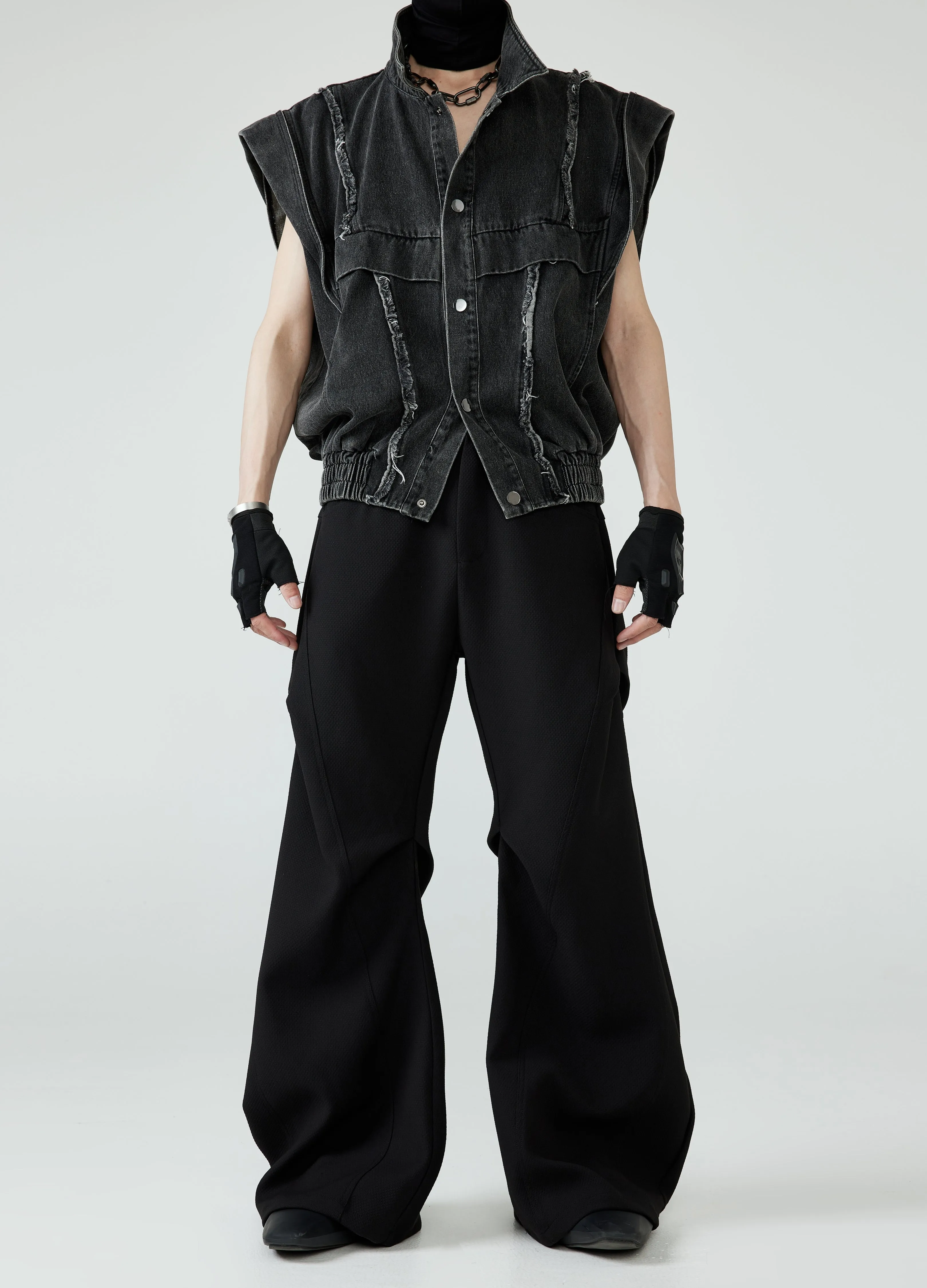 24SS Pleat Floor Pants