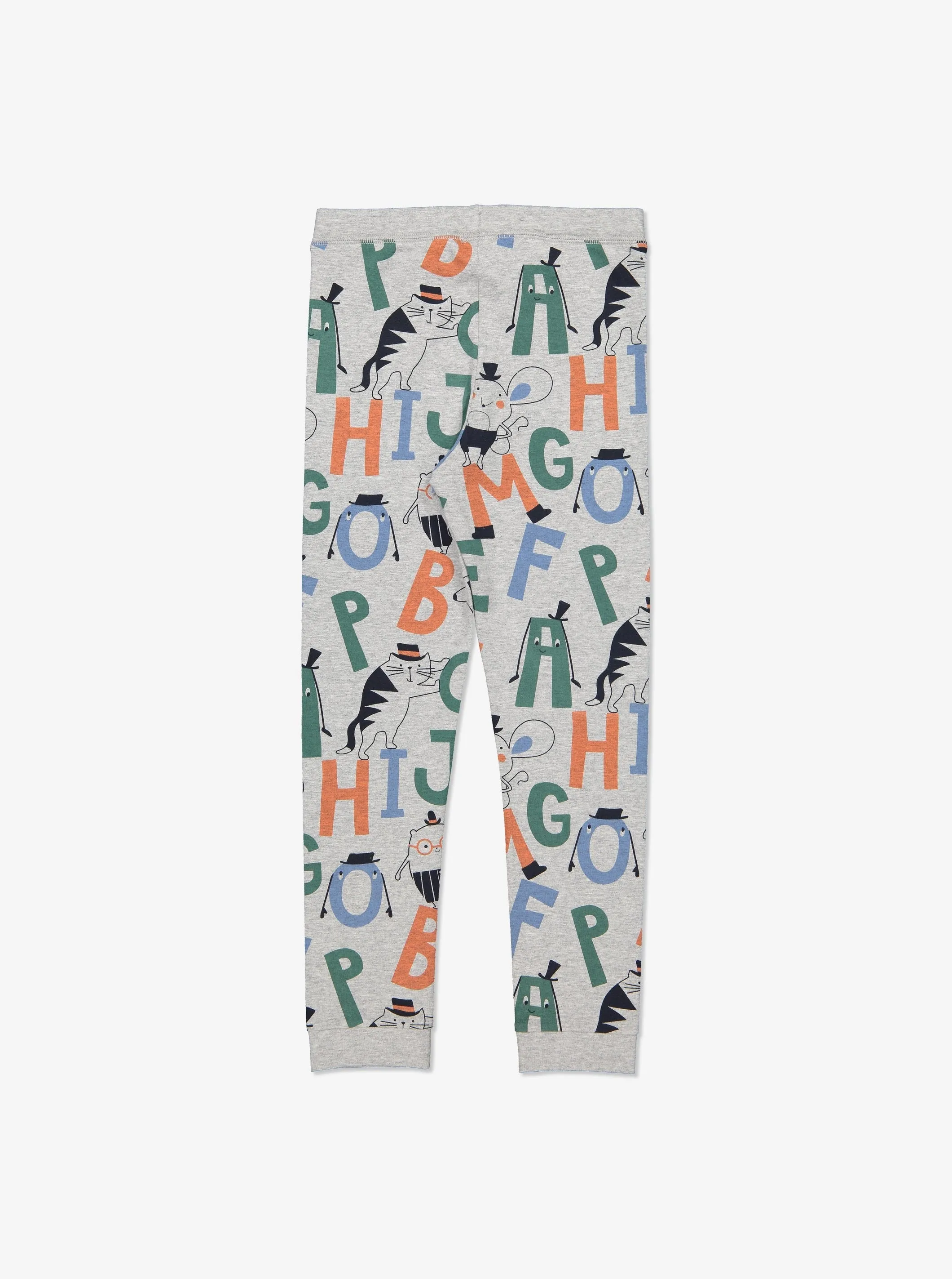 Alphabet Print Kids Leggings