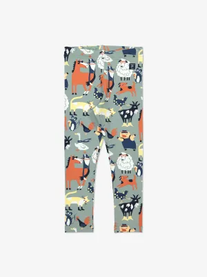 Animal Print Kids Leggings