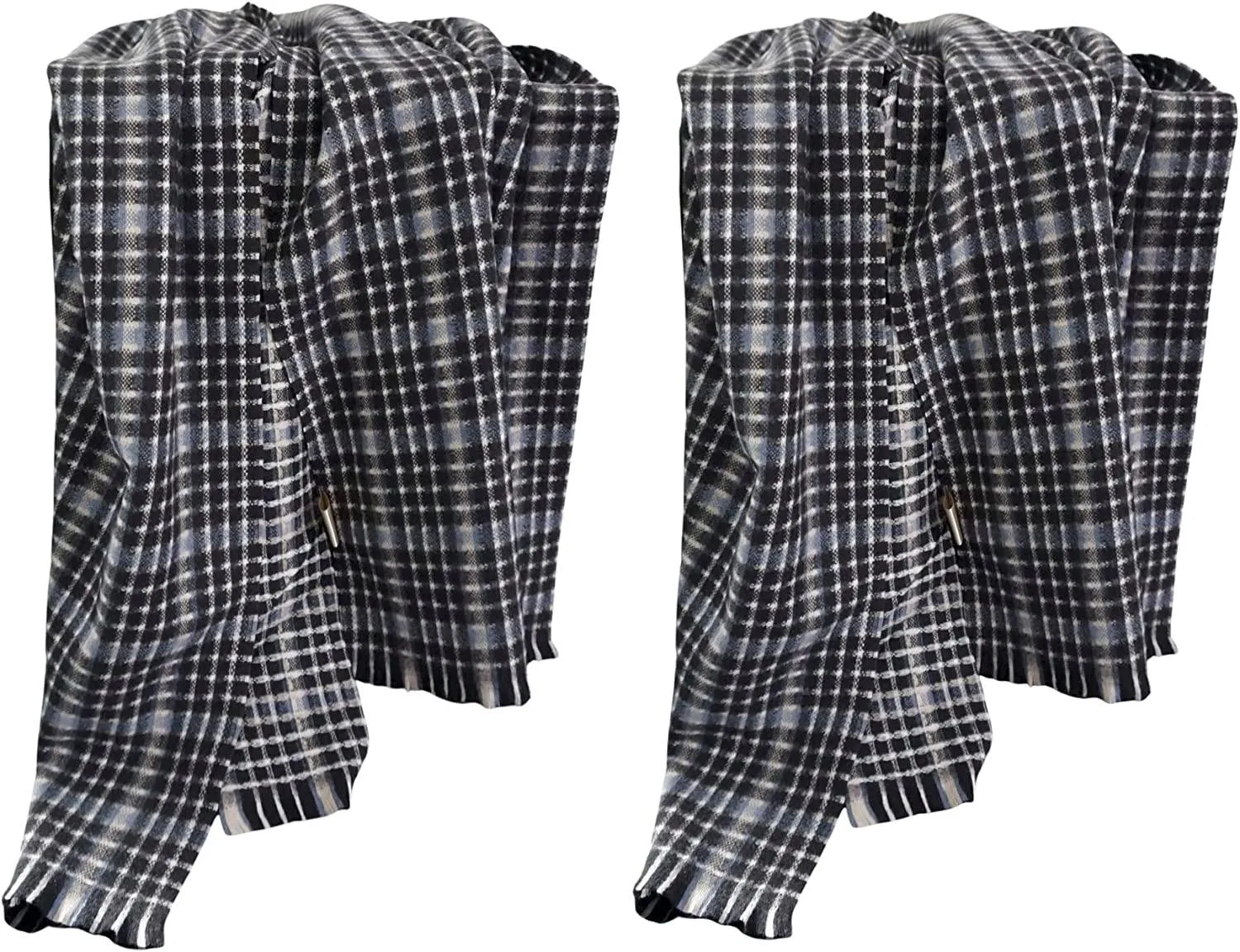 Authentic men's cashmere scarf, superb fabric, delight for your winter. (63x200)