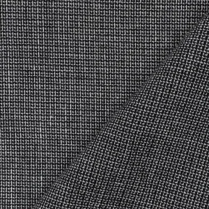 Black-White Texture Dobby Cotton Shirting Woven Fabric