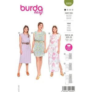 Burda Style Pattern 6009 Misses' Dress B6009