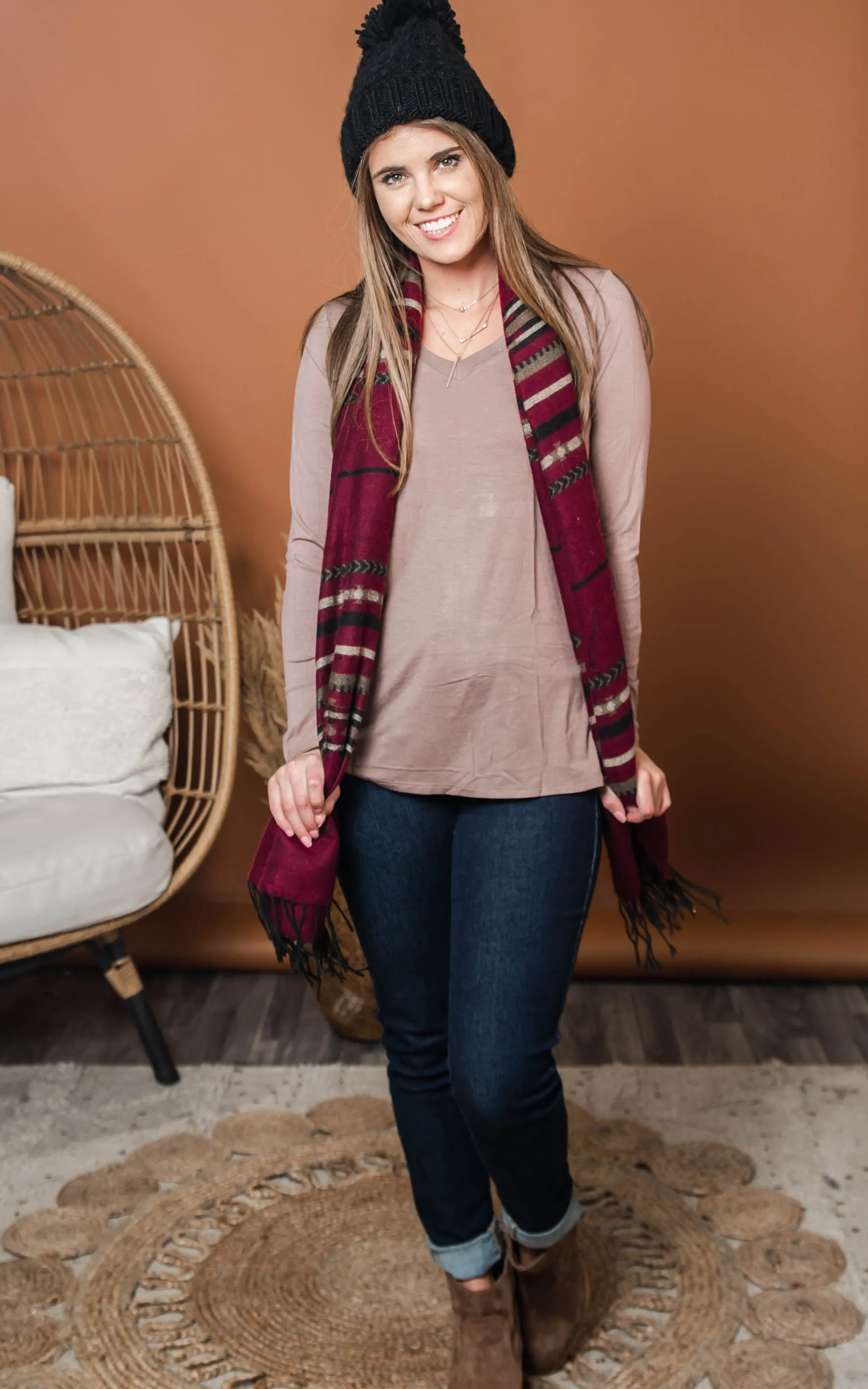 Cheyenne Aztec Blanket Scarf | FINAL SALE