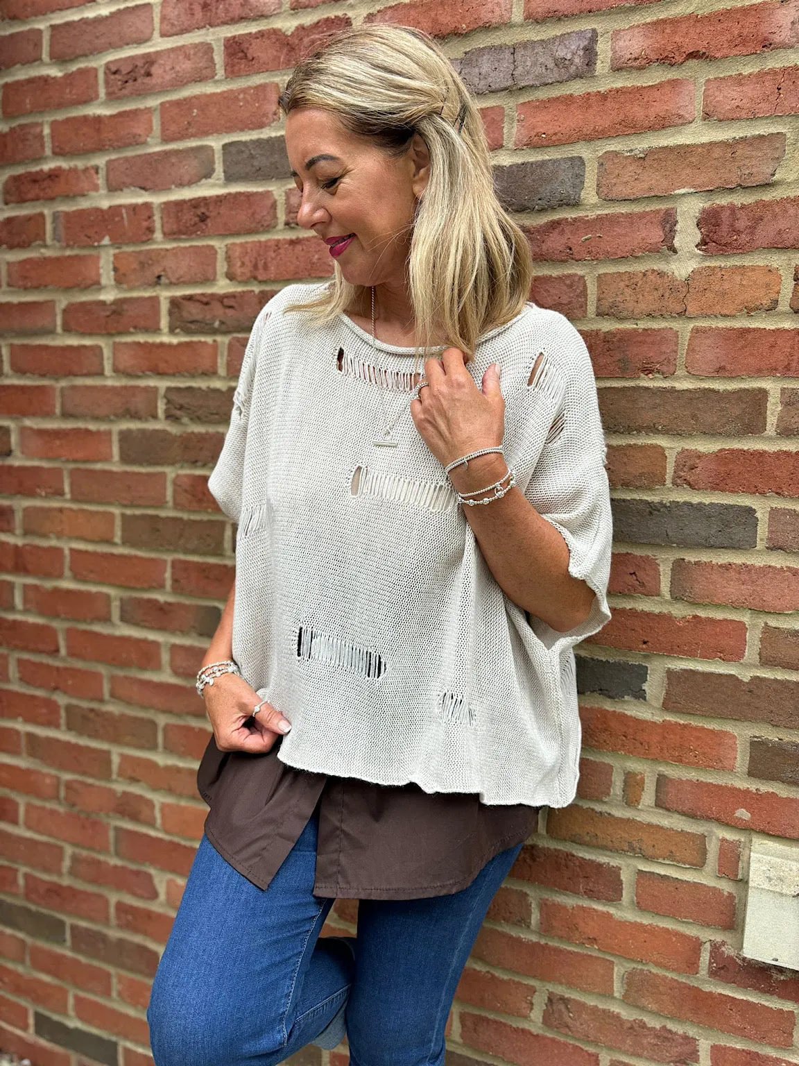 Chocolate Shirt Extender Erin