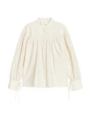Drawstring blouse