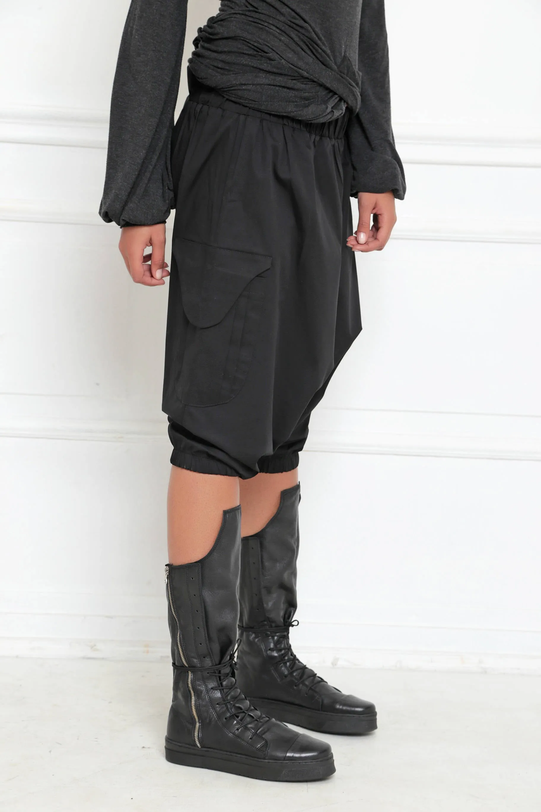 Drop crotch baggy pants - KATSUKI
