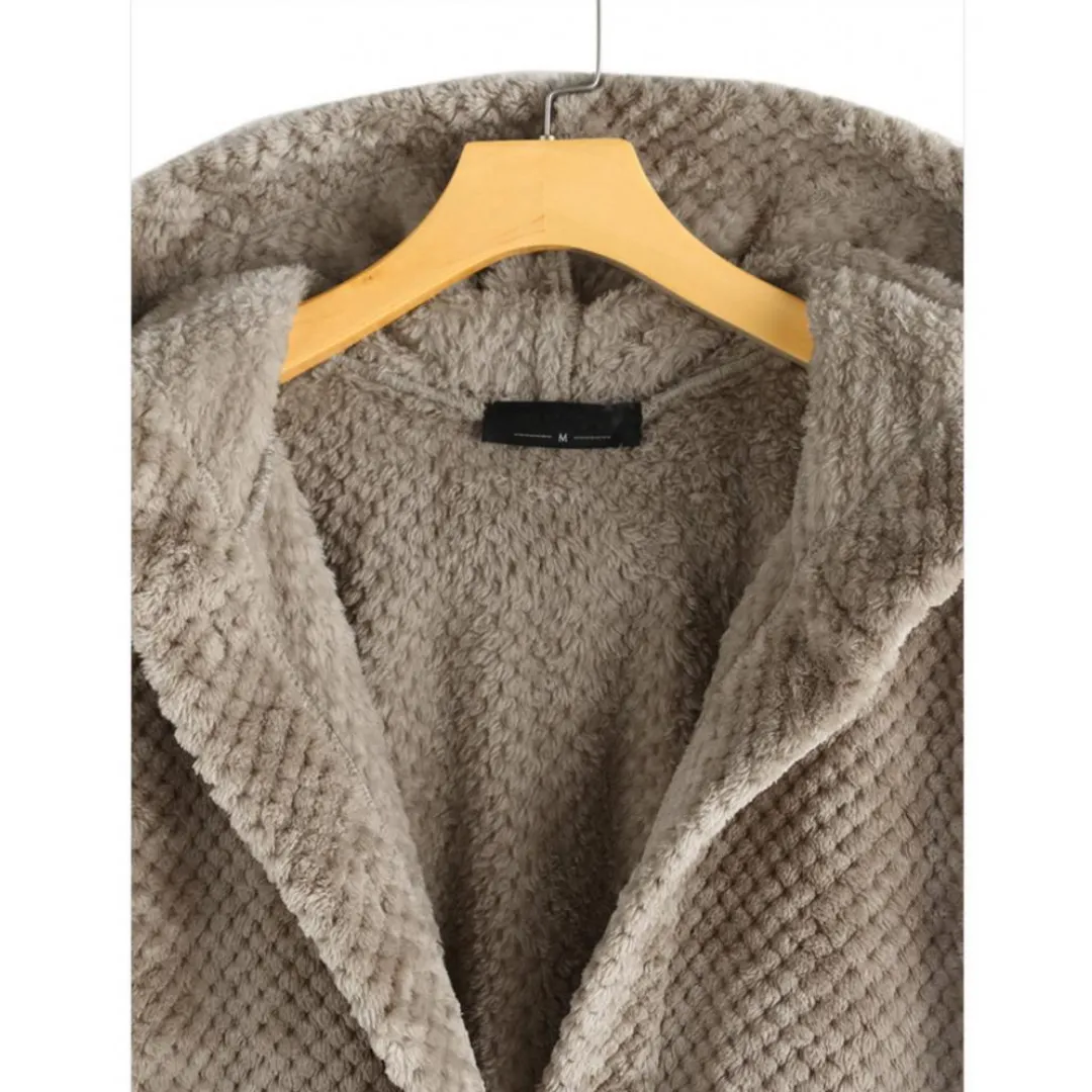 Eva™ - Soft Plush Hooded Coat