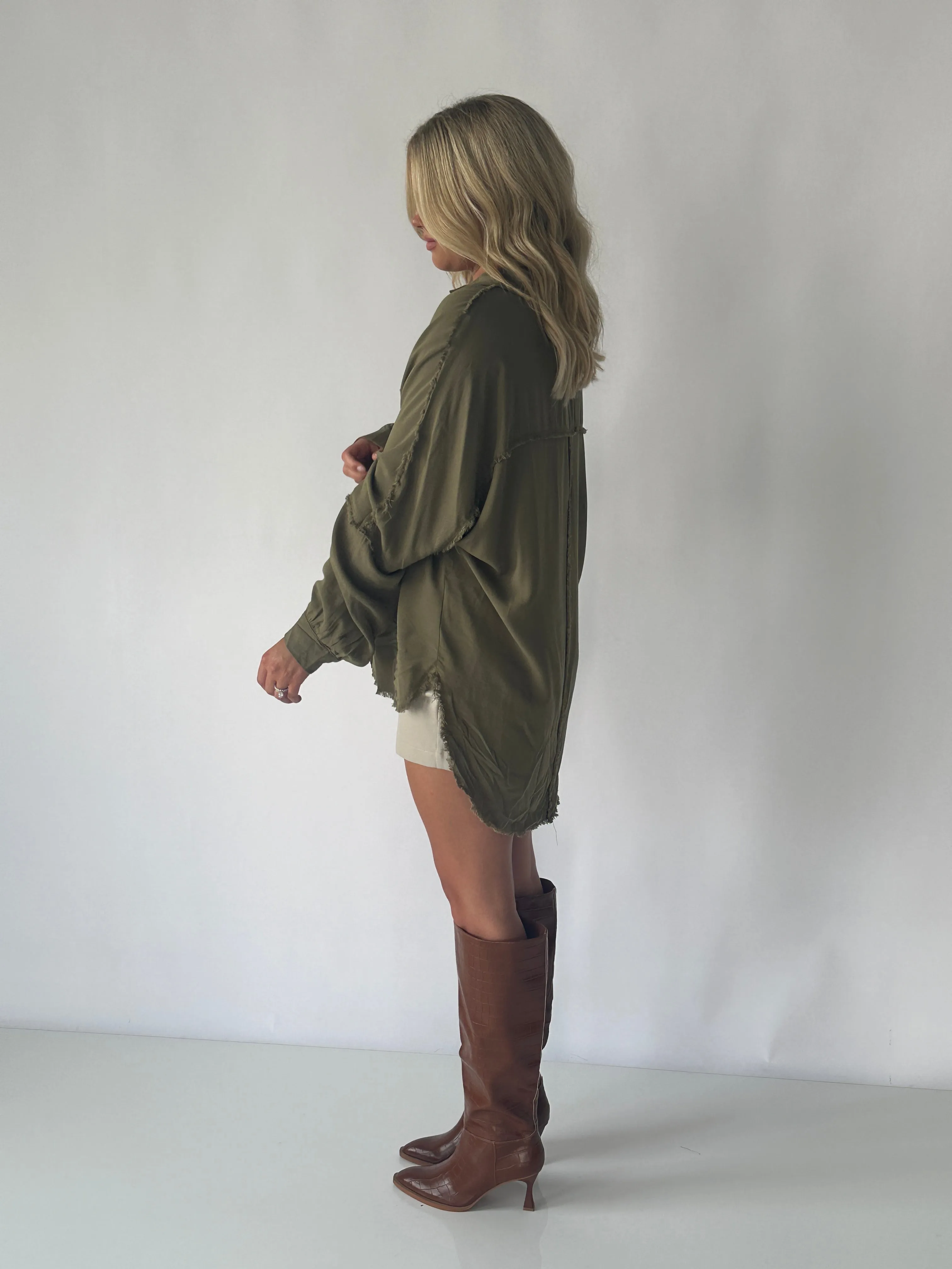 Faux Leather Short