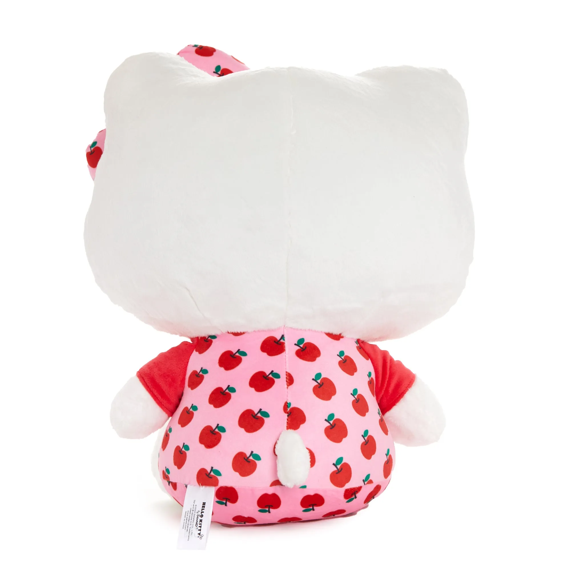 Hello Kitty 15" Pink Overalls Large Plush (Apples Series)