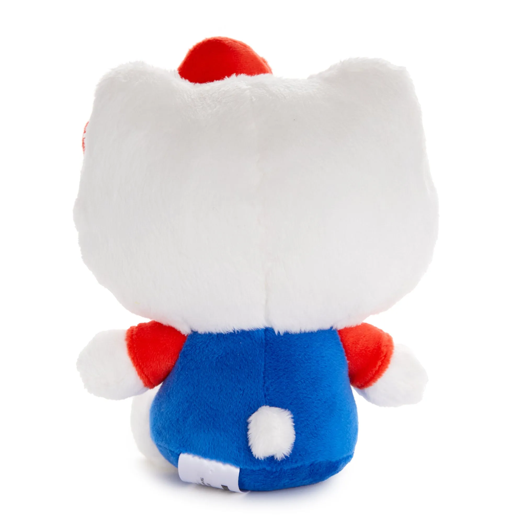 Hello Kitty 6" Blue Overalls Plush Mascot (Apples Series)