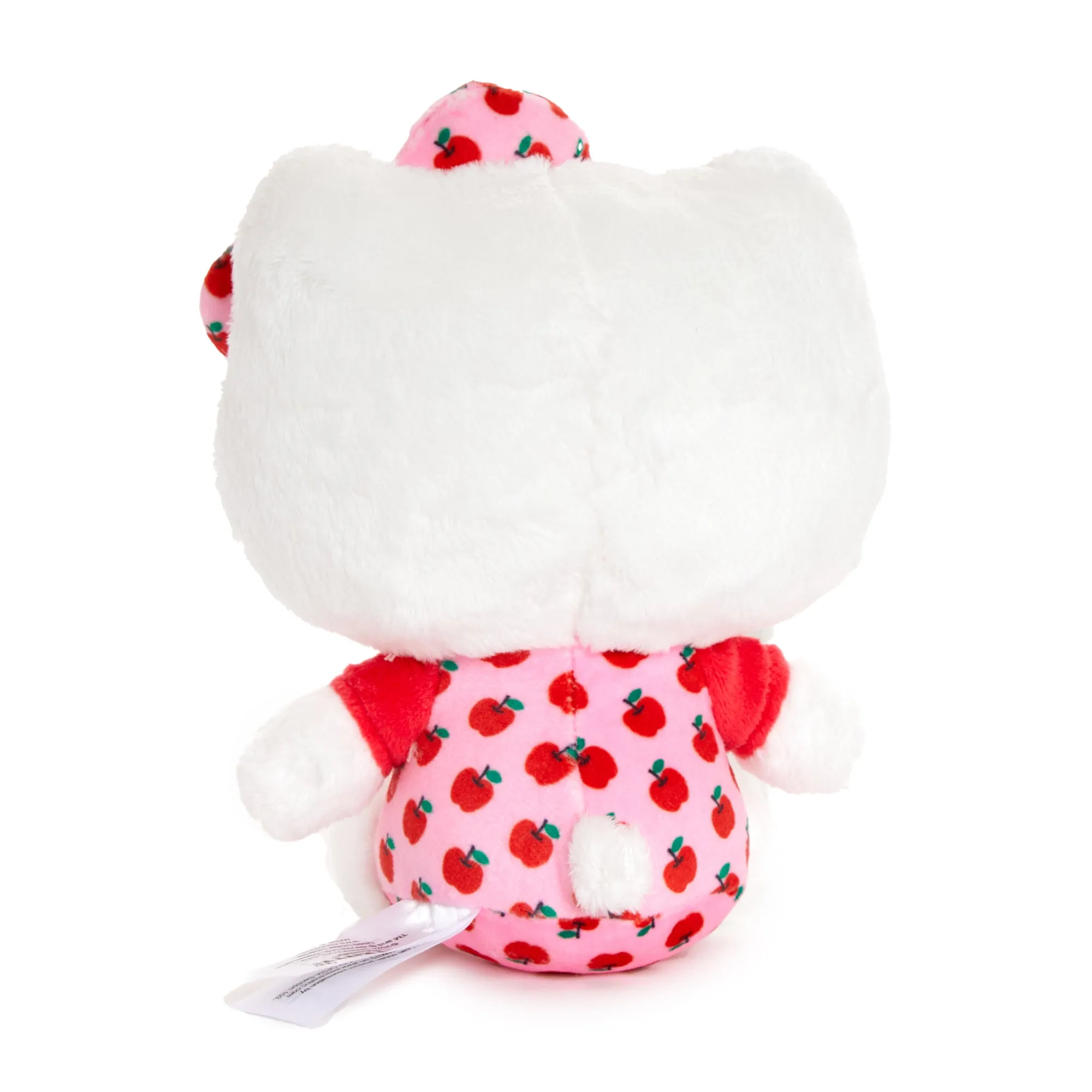 Hello Kitty 6" Pink Overalls Plush Mascot (Apples Series)