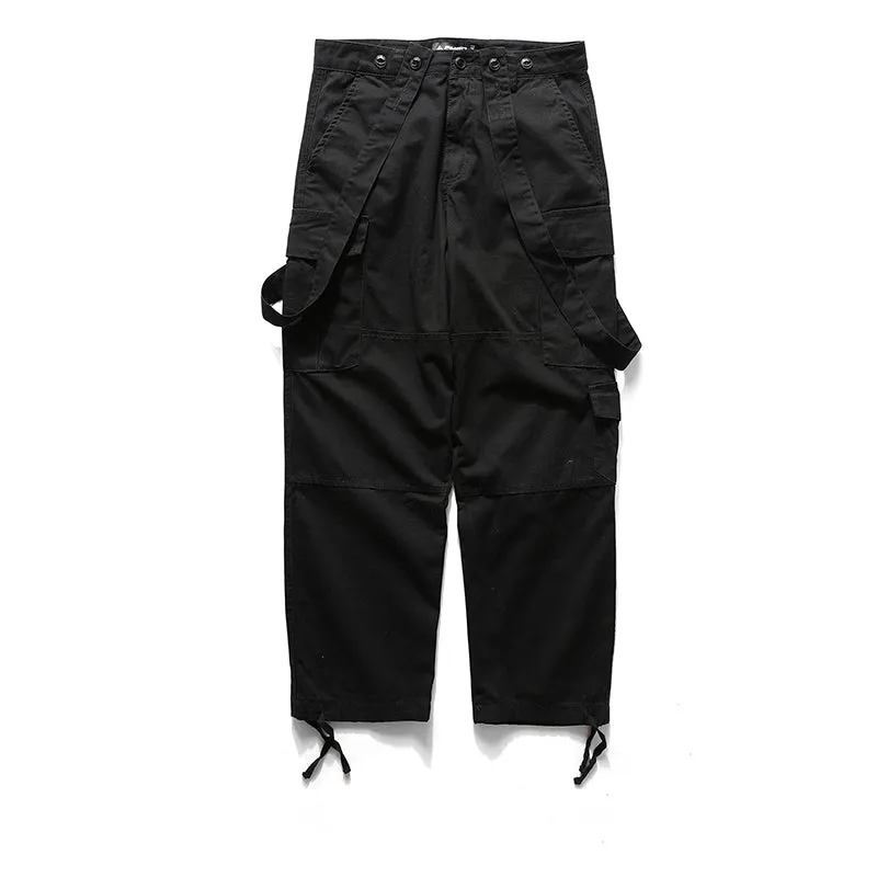 Japanese Retro Loose Camouflage Overalls