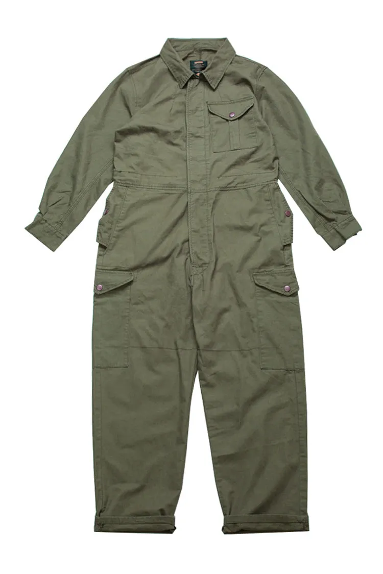 Japanese Retro Loose Overalls