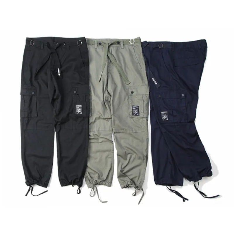 JAPANESE STRAIGHT-LEG LOOSE PANTS