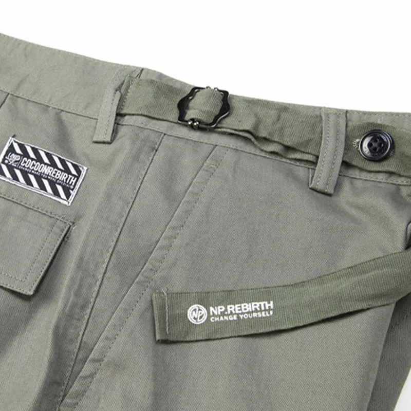 JAPANESE STRAIGHT-LEG LOOSE PANTS