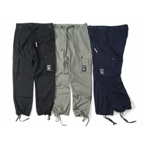 JAPANESE STRAIGHT-LEG LOOSE PANTS