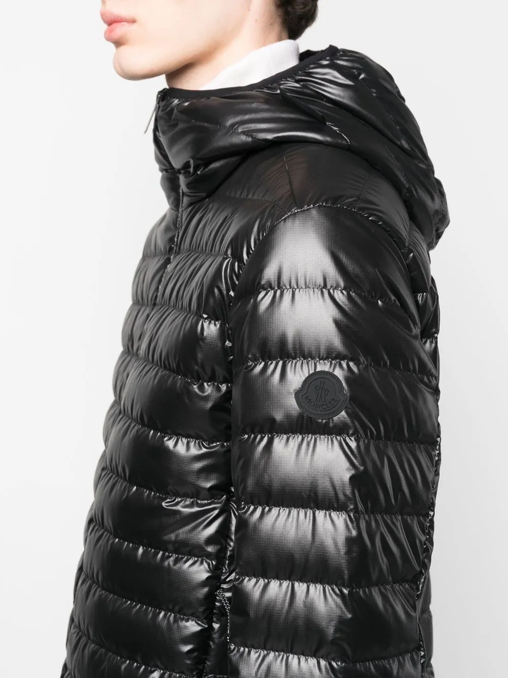 Lauzet logo-print padded jacket
