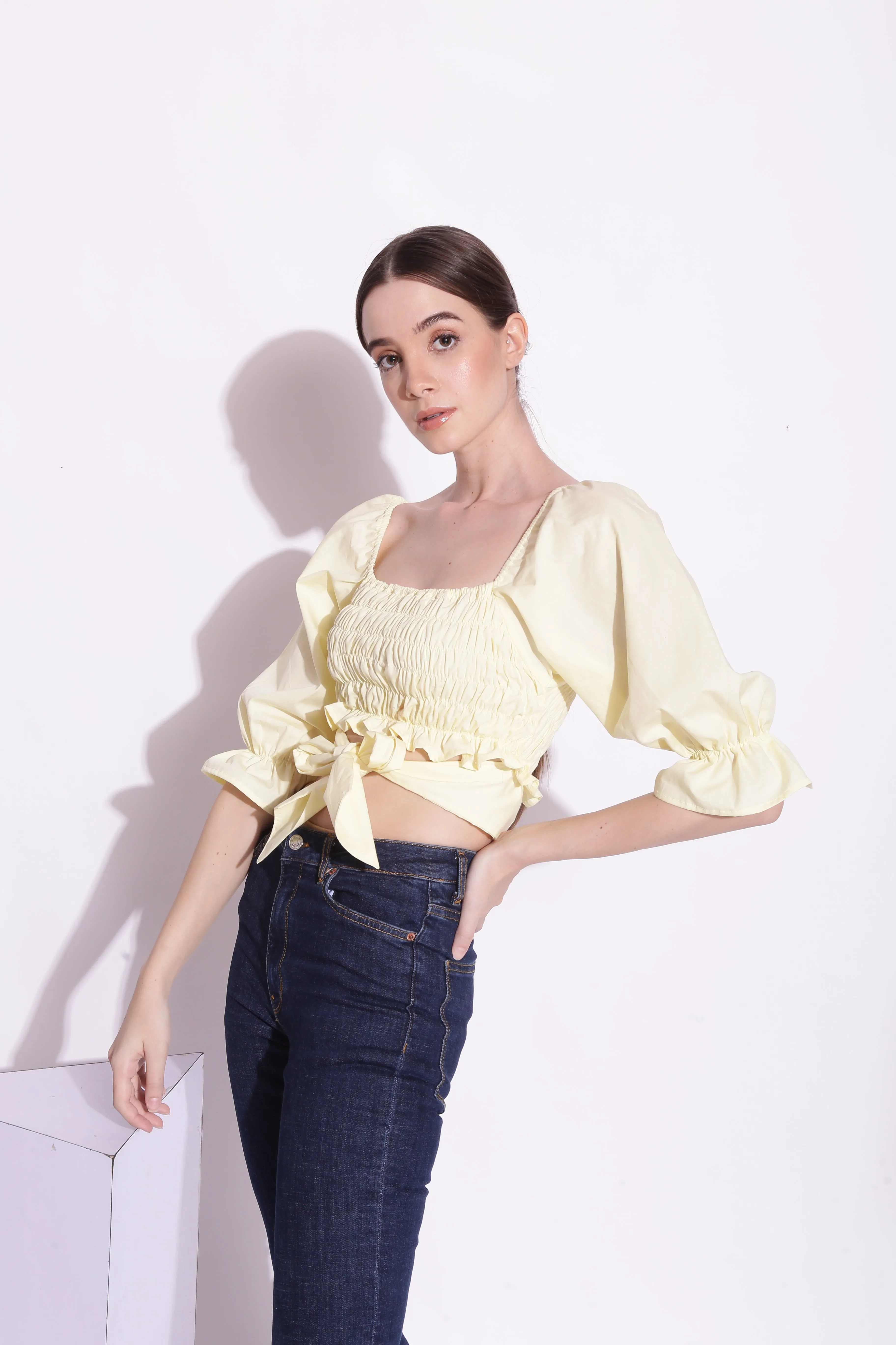 Lemon Serena Top