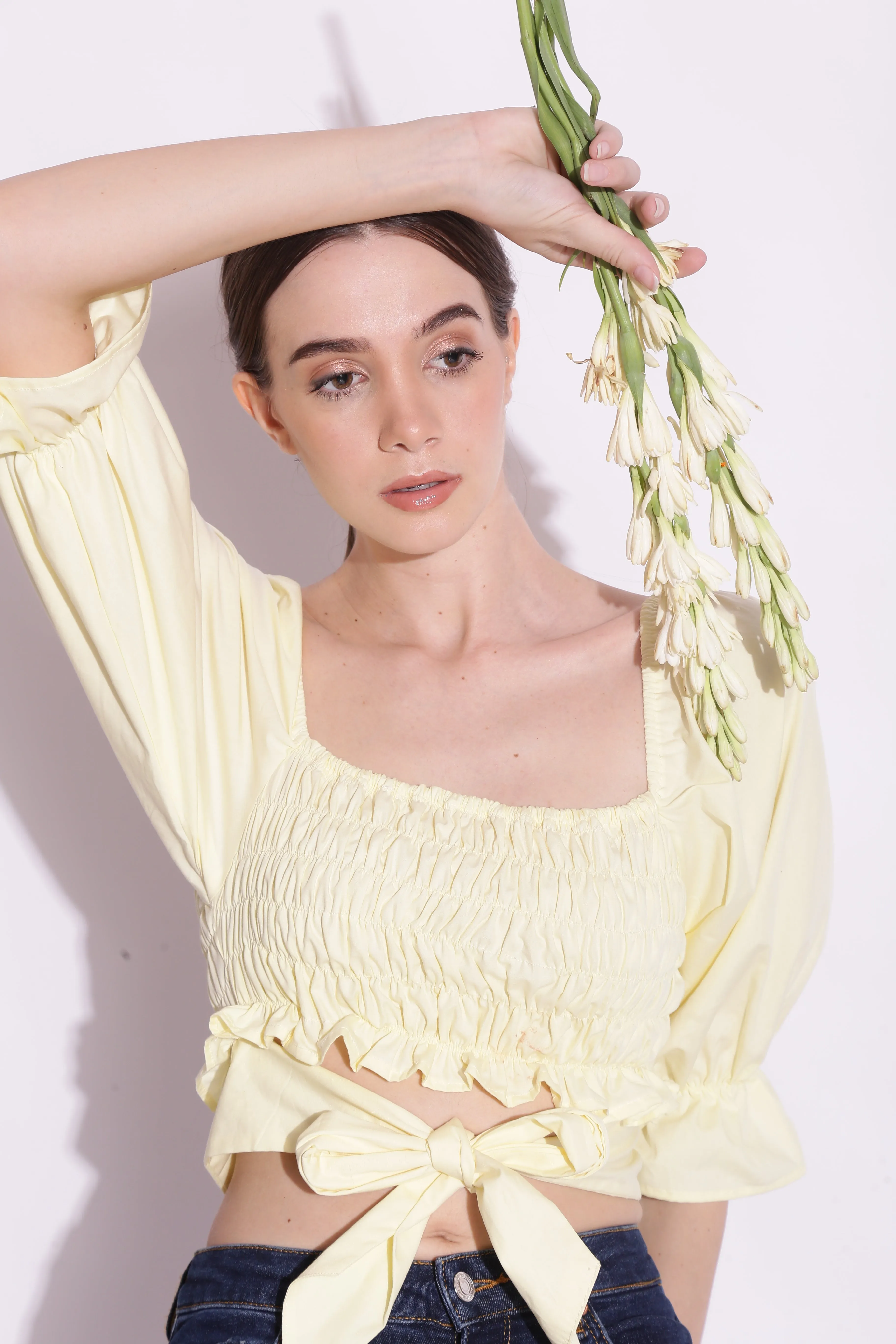 Lemon Serena Top