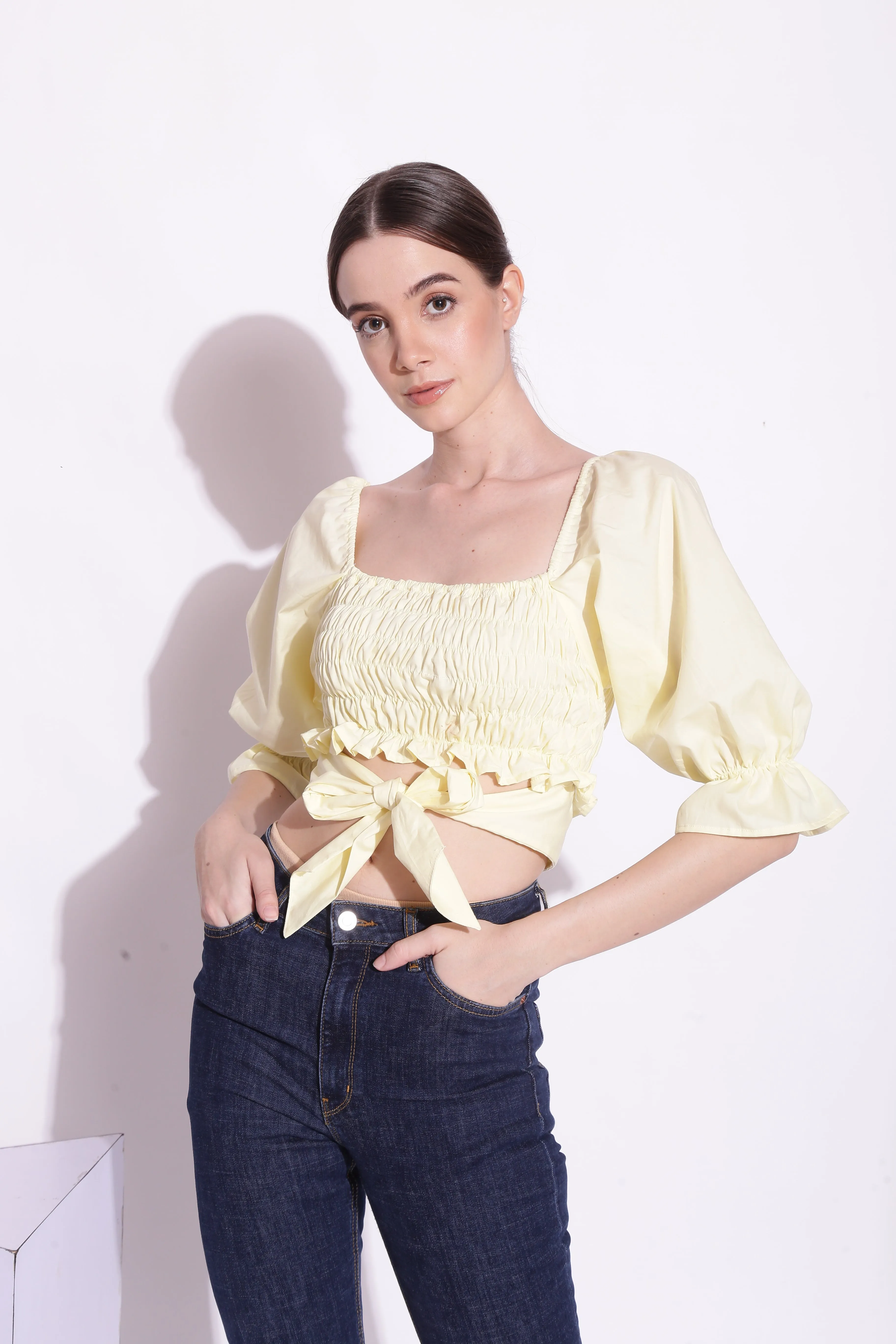Lemon Serena Top