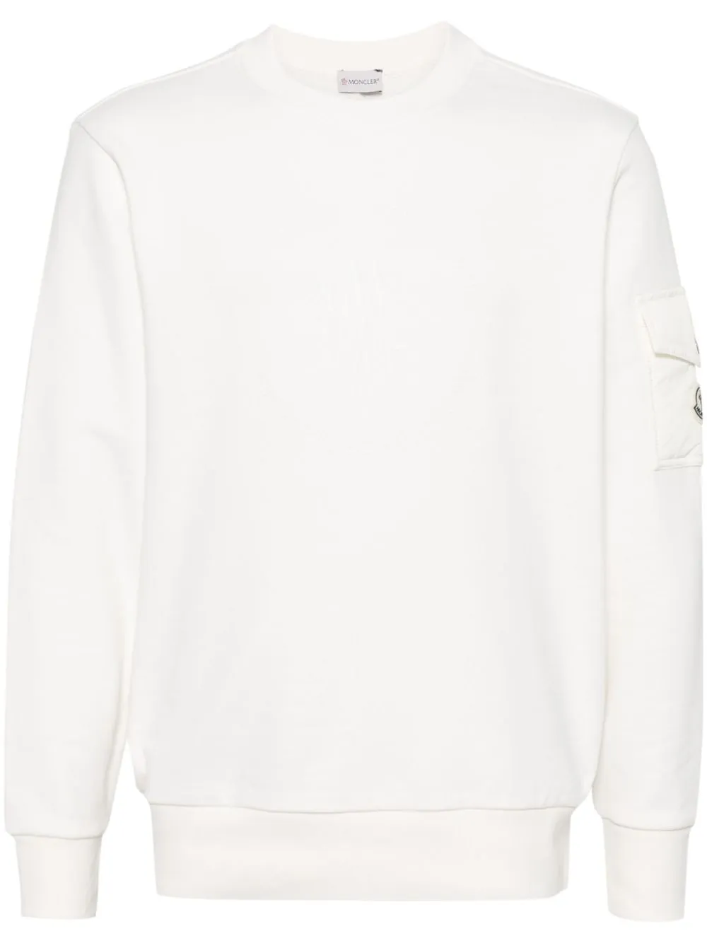 logo-appliqué sweatshirt