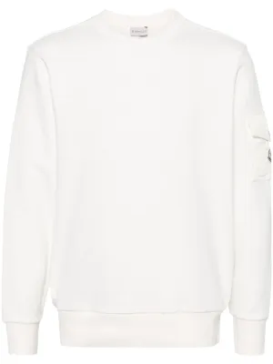 logo-appliqué sweatshirt