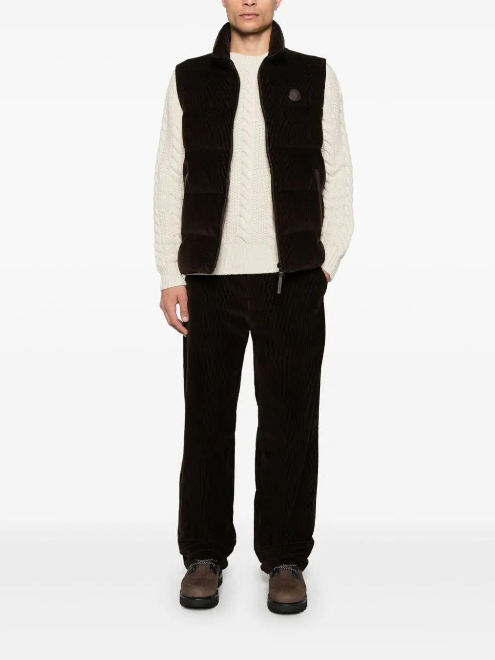 logo-patch sweater