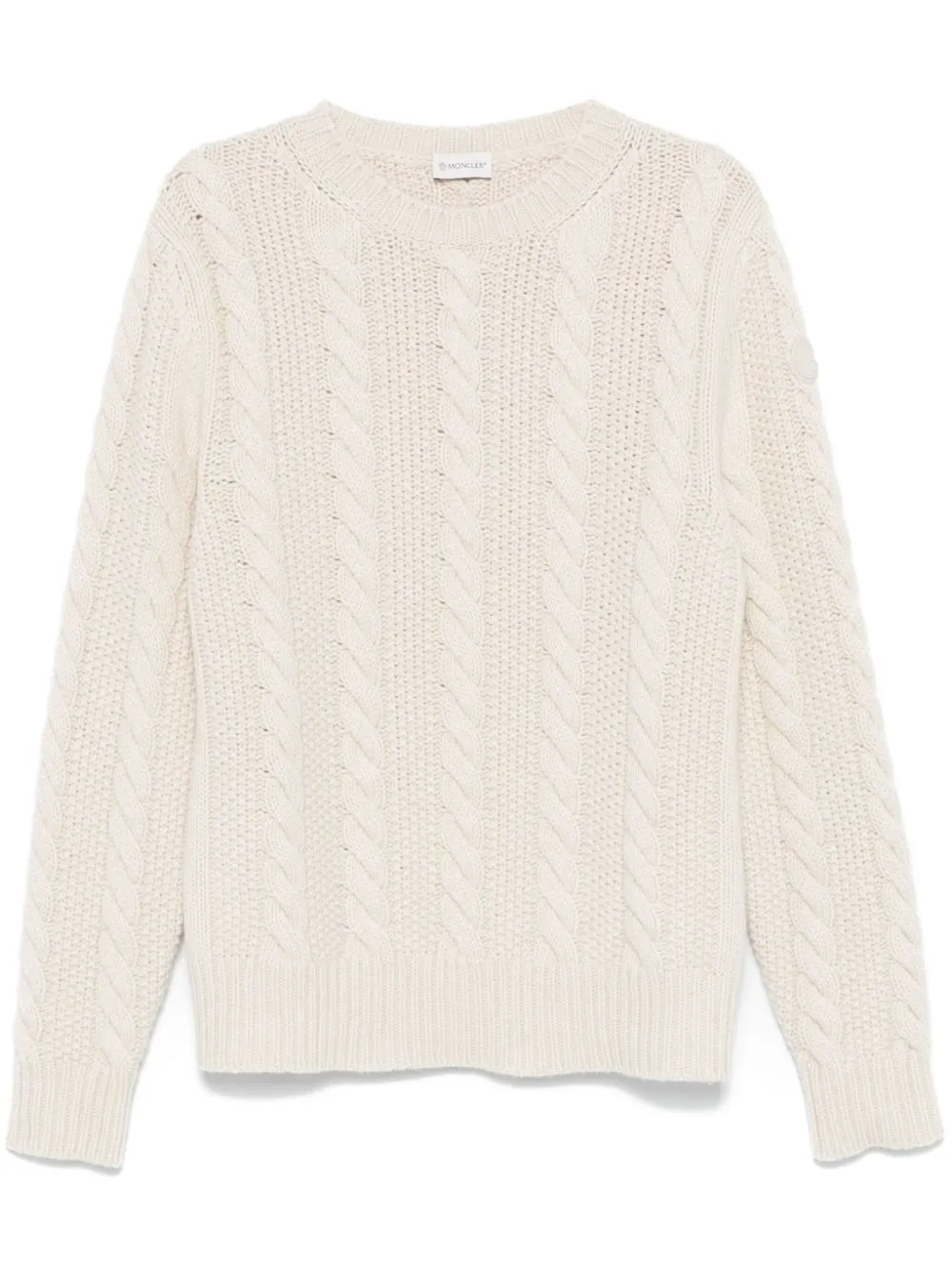 logo-patch sweater