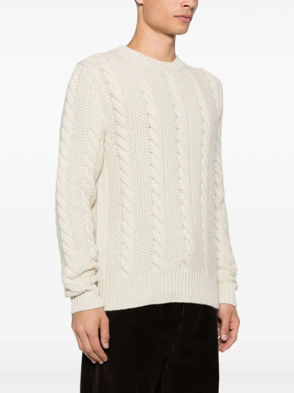 logo-patch sweater