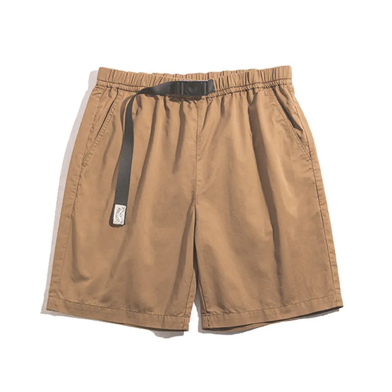 Men's Retro Five-Color Cargo Shorts