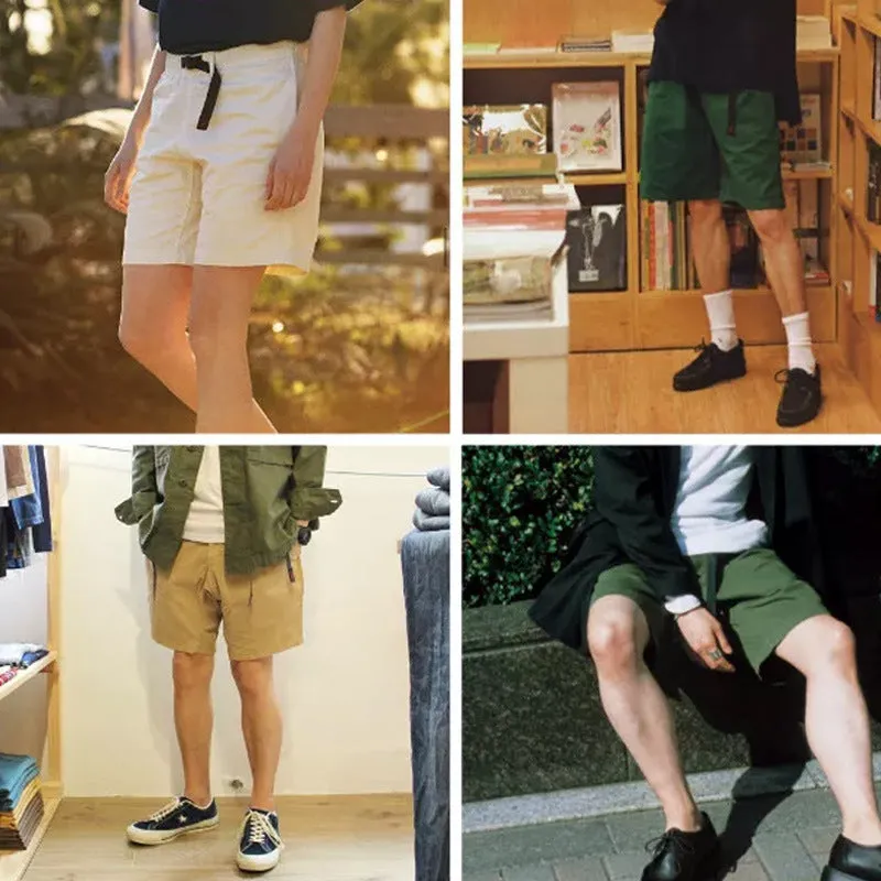 Men's Retro Five-Color Cargo Shorts