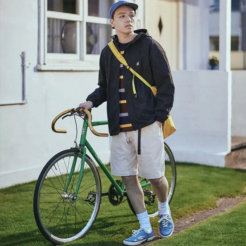 Men's Retro Five-Color Cargo Shorts