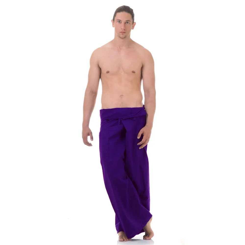 Men's Thai Fisherman Pants Lavender Dreams
