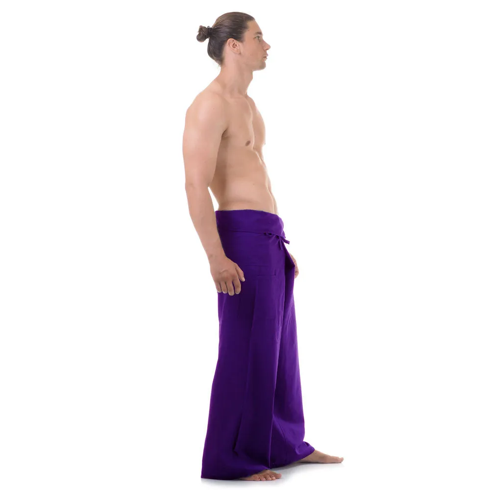 Men's Thai Fisherman Pants Lavender Dreams