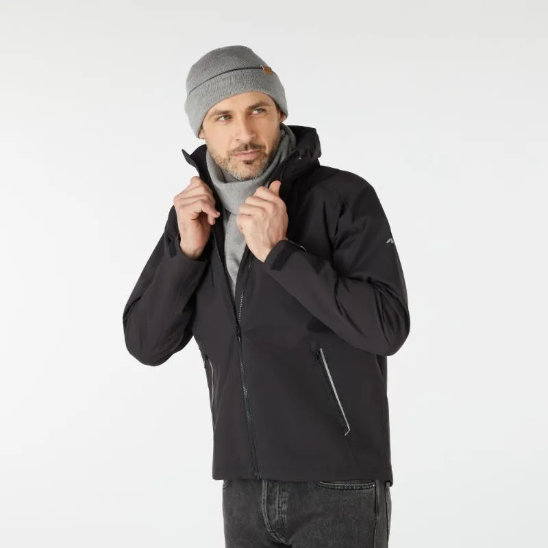Musto Tipped Beanie and Scarf Gift Set - Grey Melange