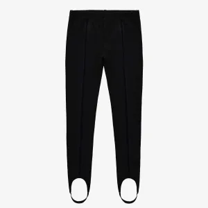 Pantalon fuseau charcoal avec attache pour les pieds en Ponte de Roma, enfant || Charcoal stirrup pants with foot clips in Ponte de Roma, child
