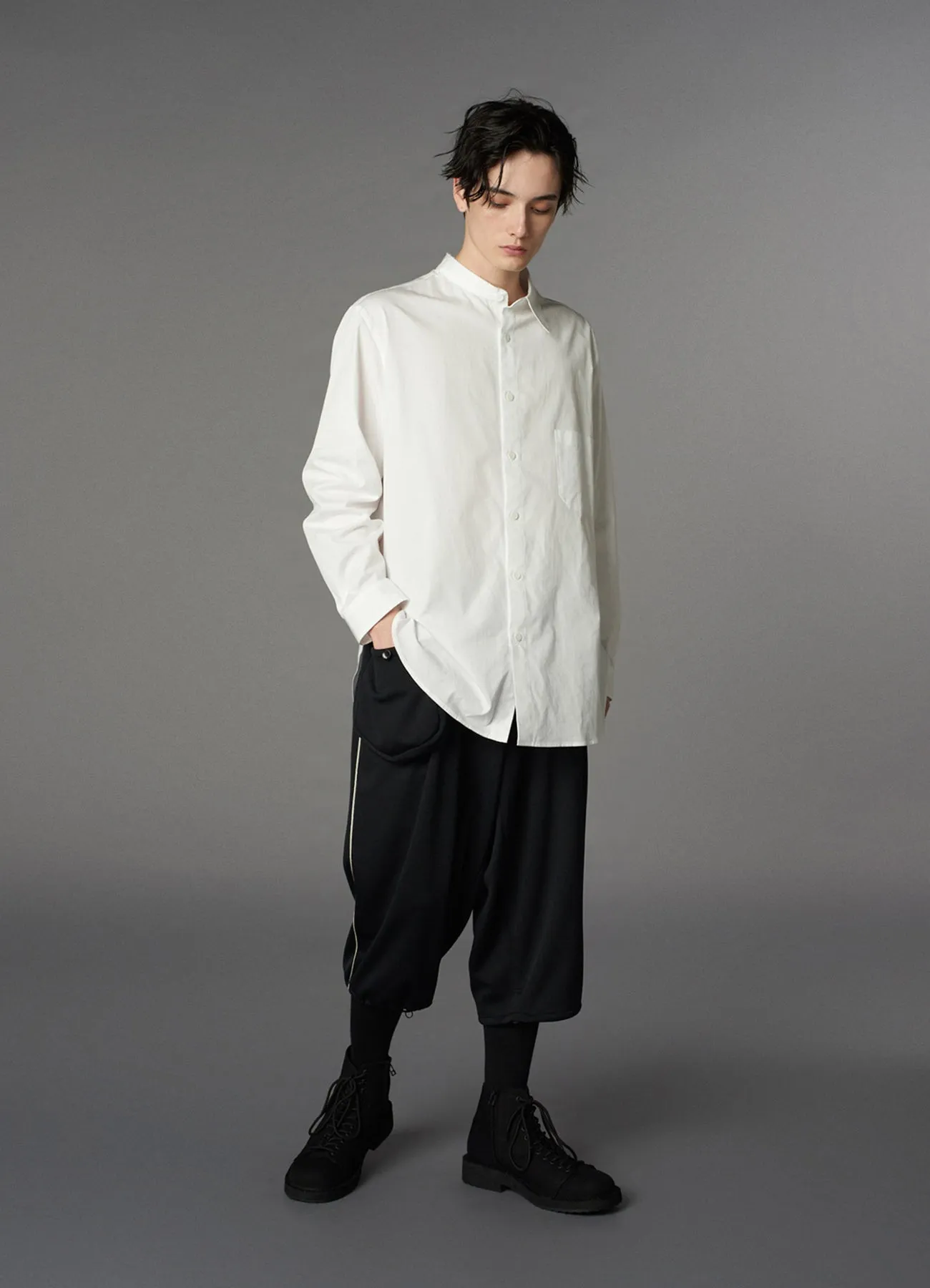 POLYESTER SMOOTH SHORT PANTS