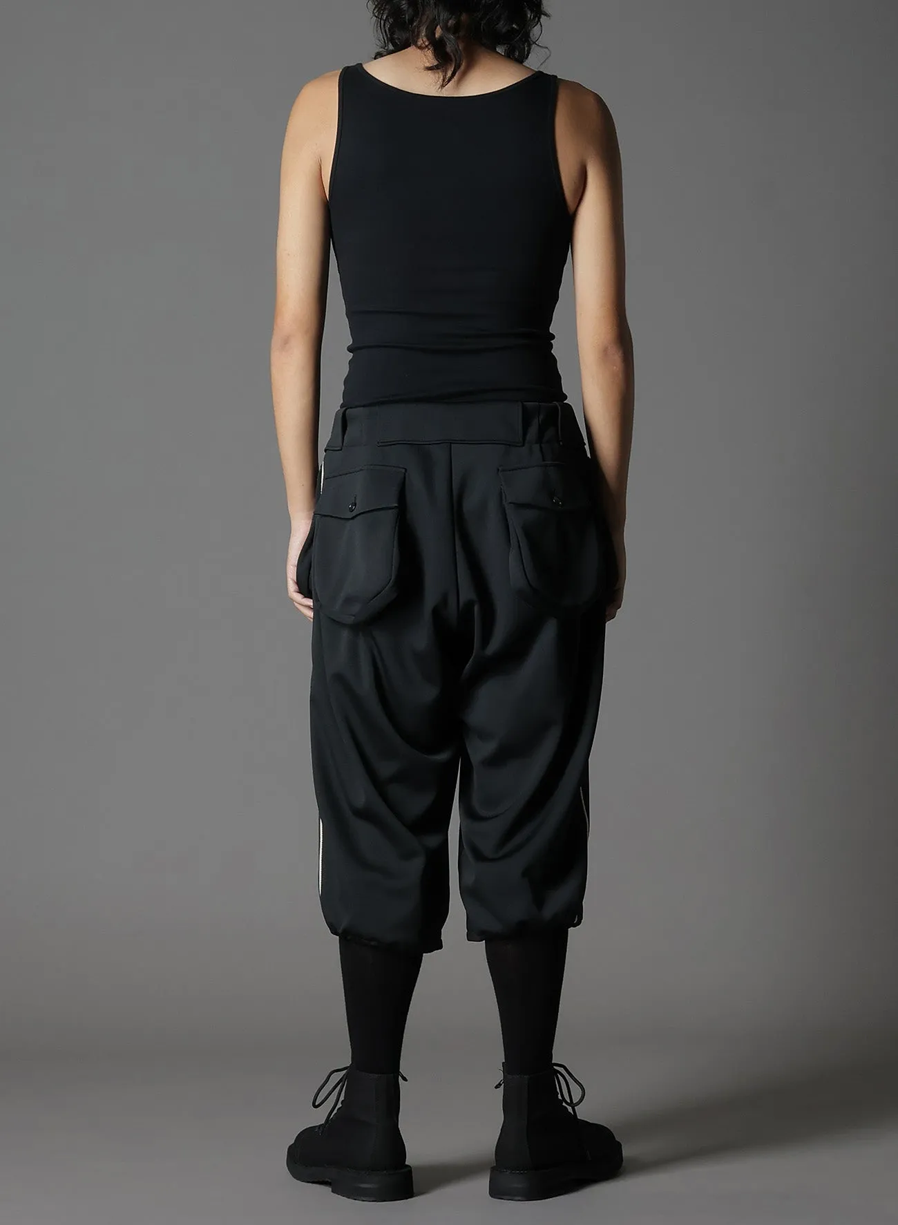 POLYESTER SMOOTH SHORT PANTS
