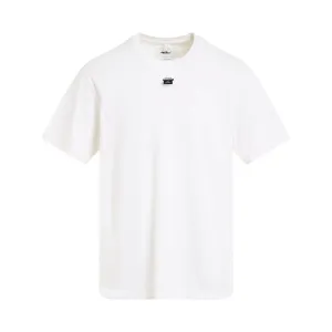 SD Card Embroidery T-Shirt in White