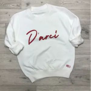 Signature Name Sweater