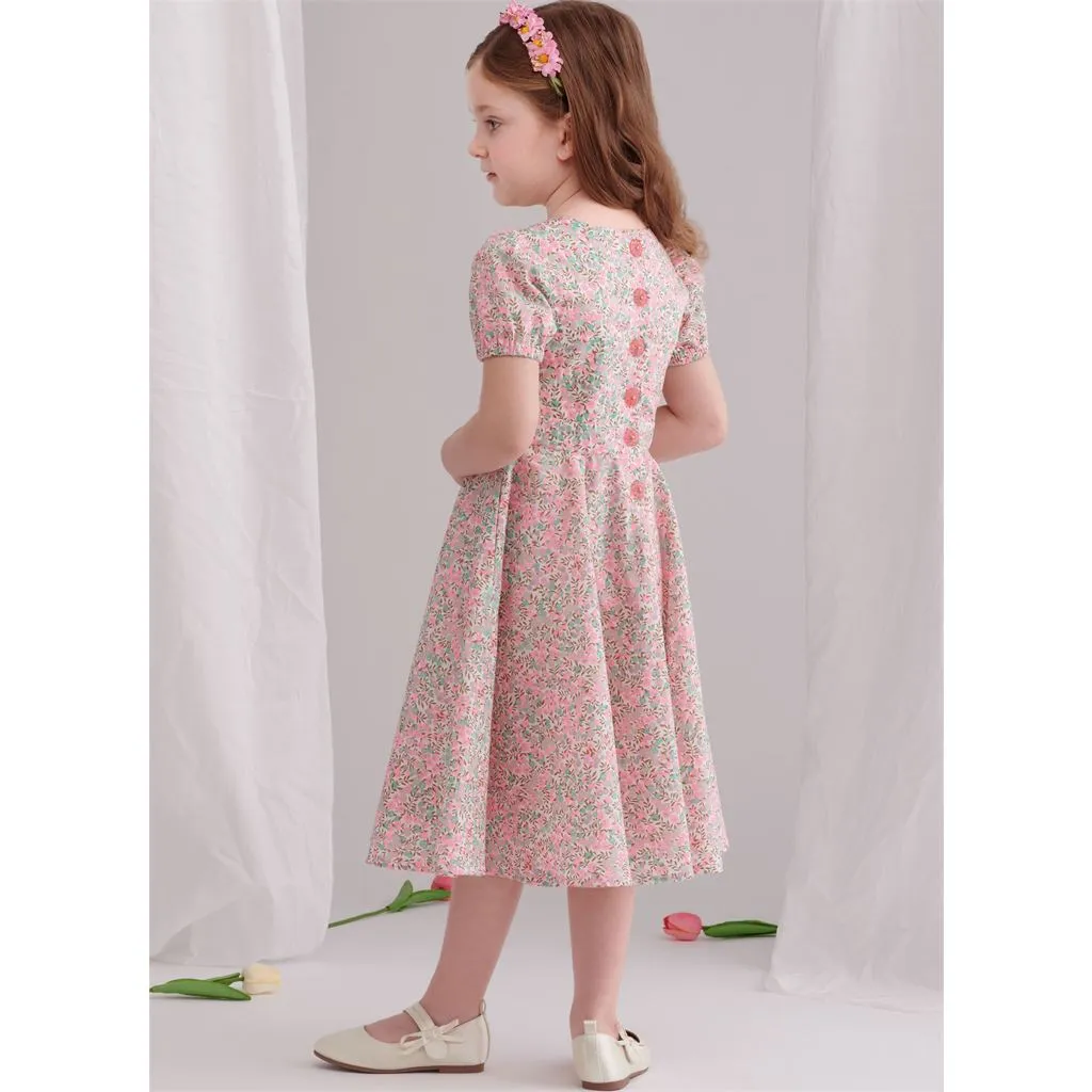 Simplicity Sewing Pattern S9799 Children's and Girls' Dresses