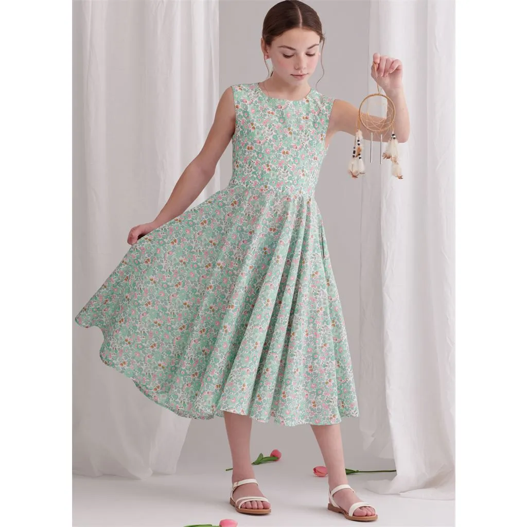 Simplicity Sewing Pattern S9799 Children's and Girls' Dresses