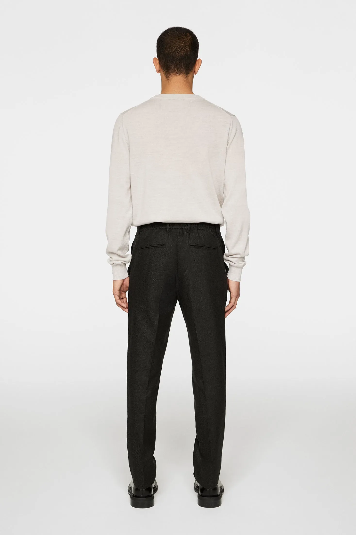 Soren Twill Cash Flannel Pants / Forest Green