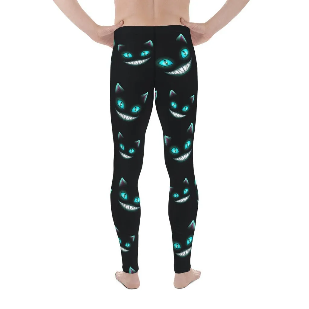 Spooky Halloween Cat Men's Leggings