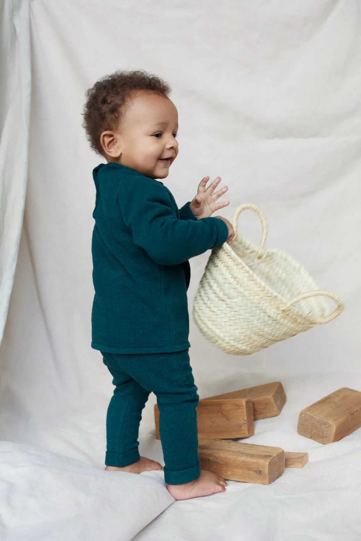 Sweater Knit Baby Sea Grass