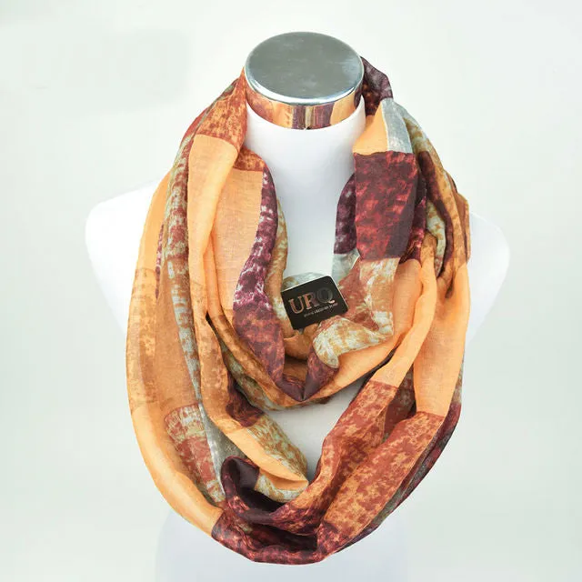 Vivid Candy Colors Printed Scarves