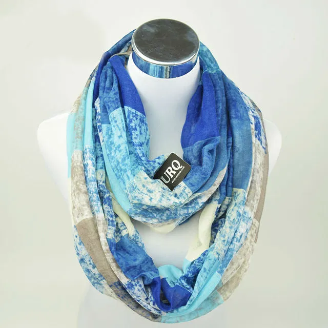 Vivid Candy Colors Printed Scarves