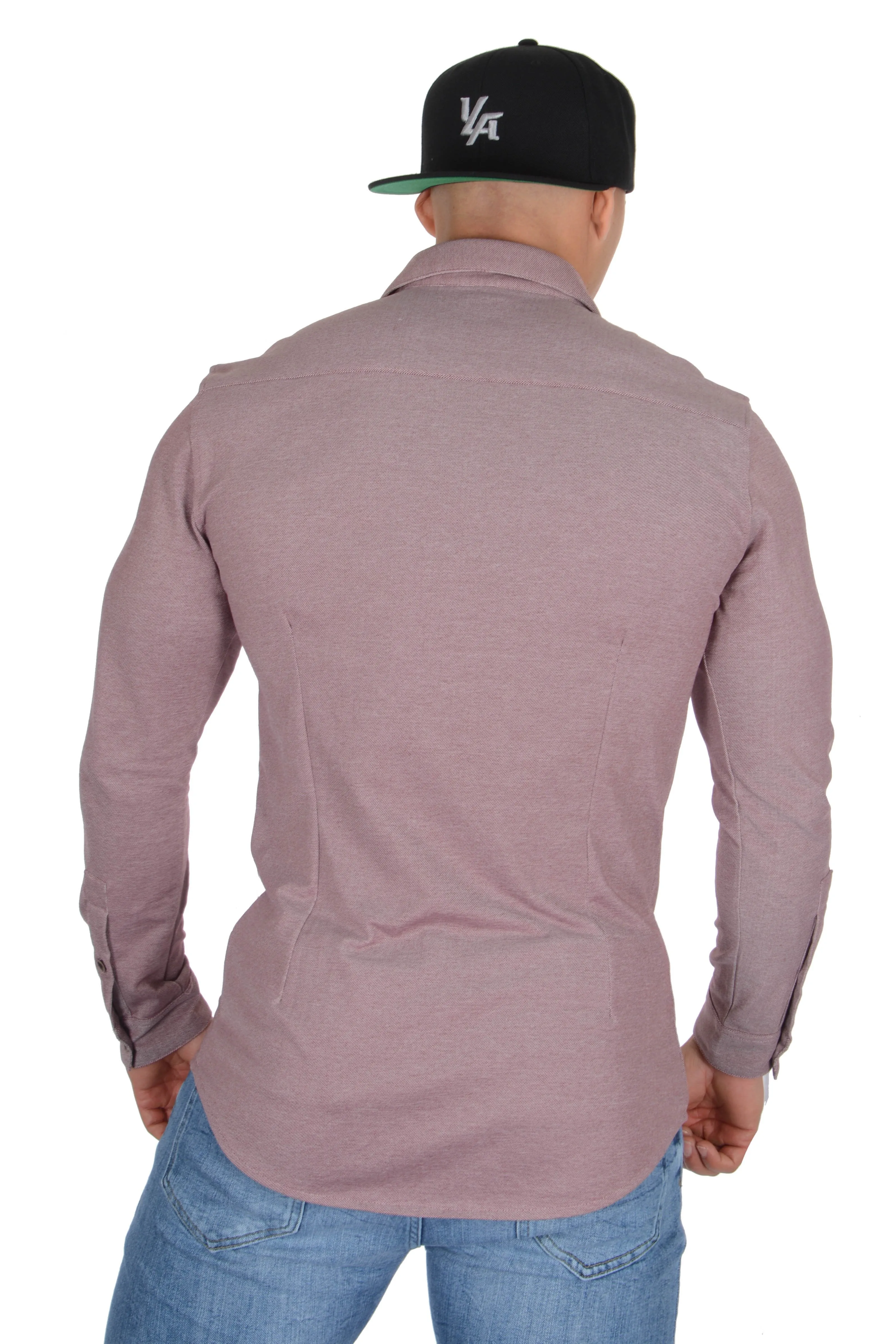 YoungLA Athletic Fit Dress Shirt Button Down 415
