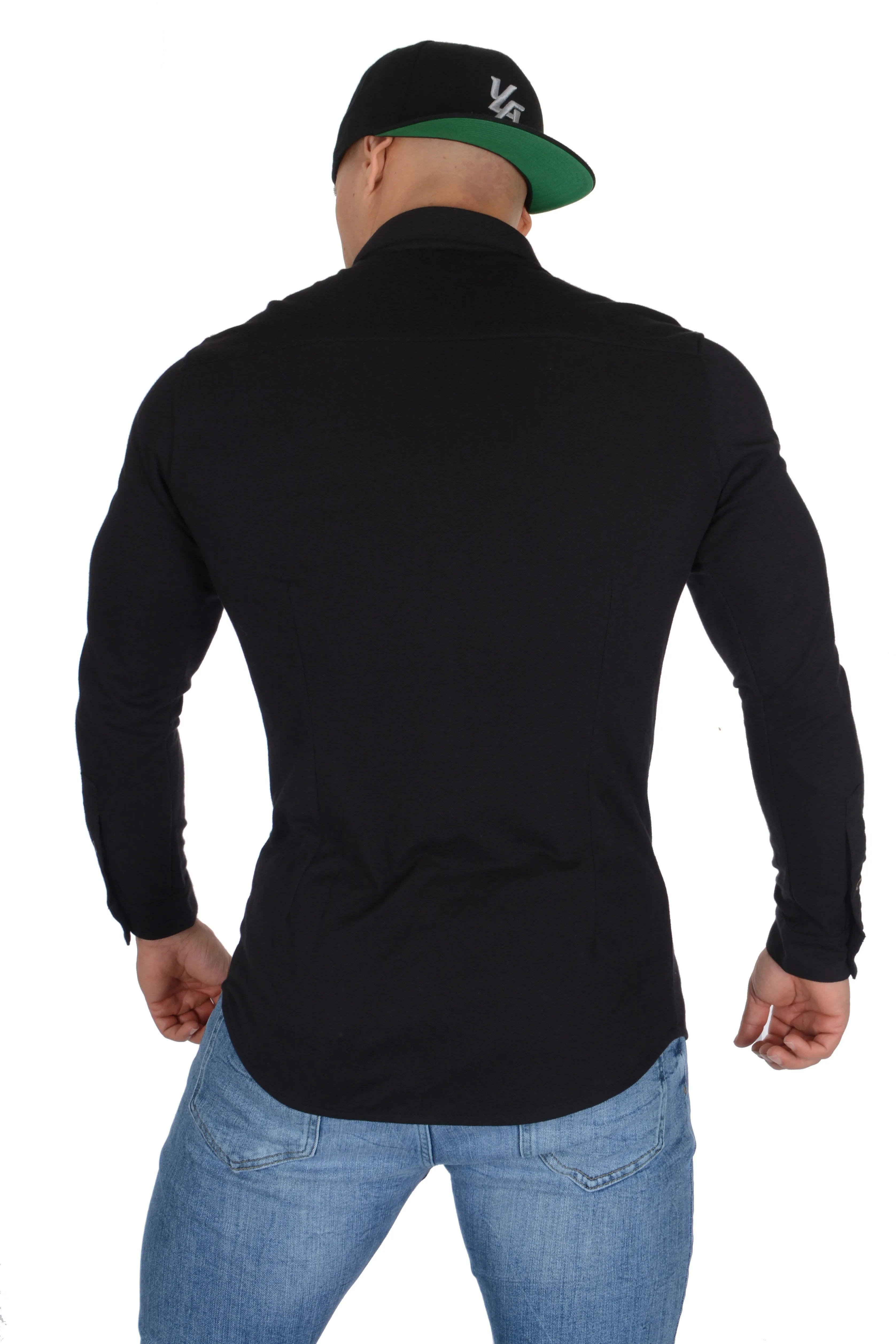 YoungLA Athletic Fit Dress Shirt Button Down 415
