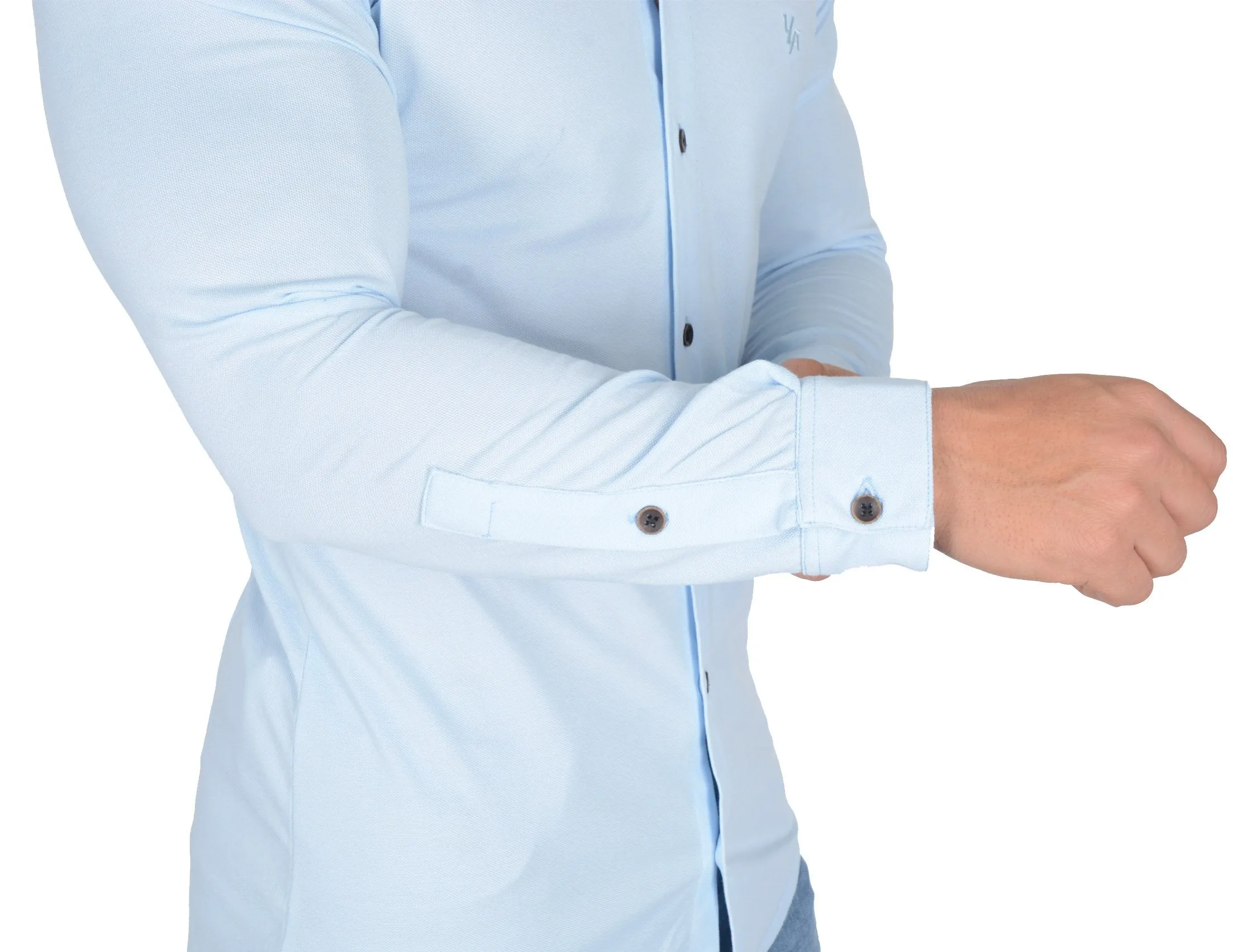 YoungLA Athletic Fit Dress Shirt Button Down 415